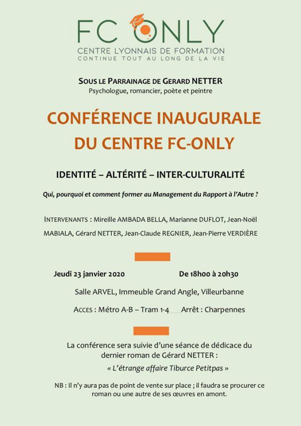 conference inagurale du centre fc-only